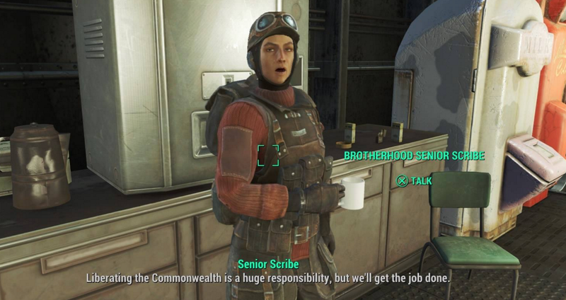 Illustration for article titled Fallout 4's Brotherhood of Steel Are Giant Dicks
